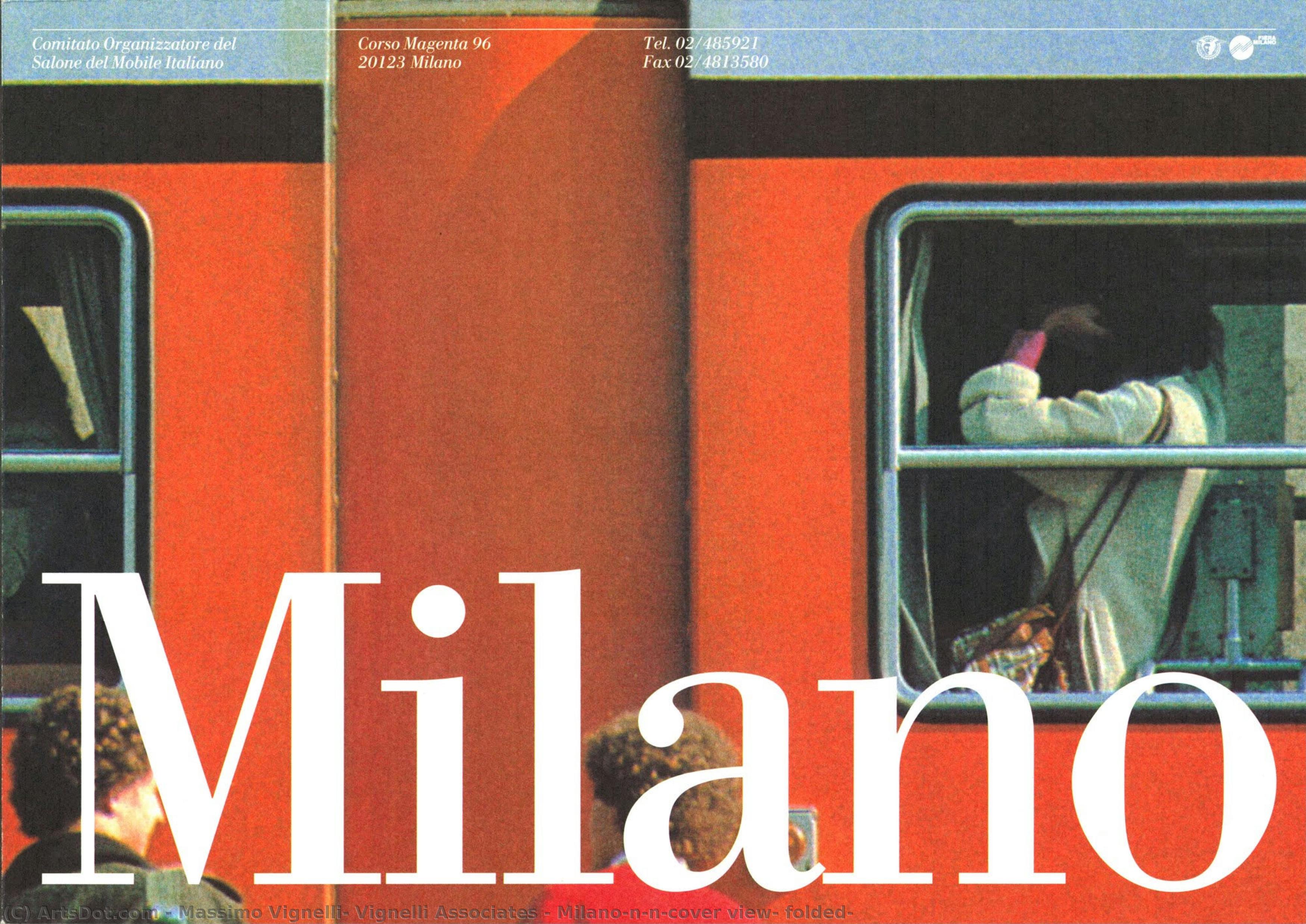 Milano [vista Copertina, Piegata] — Massimo Vignelli, Vignelli Associates
