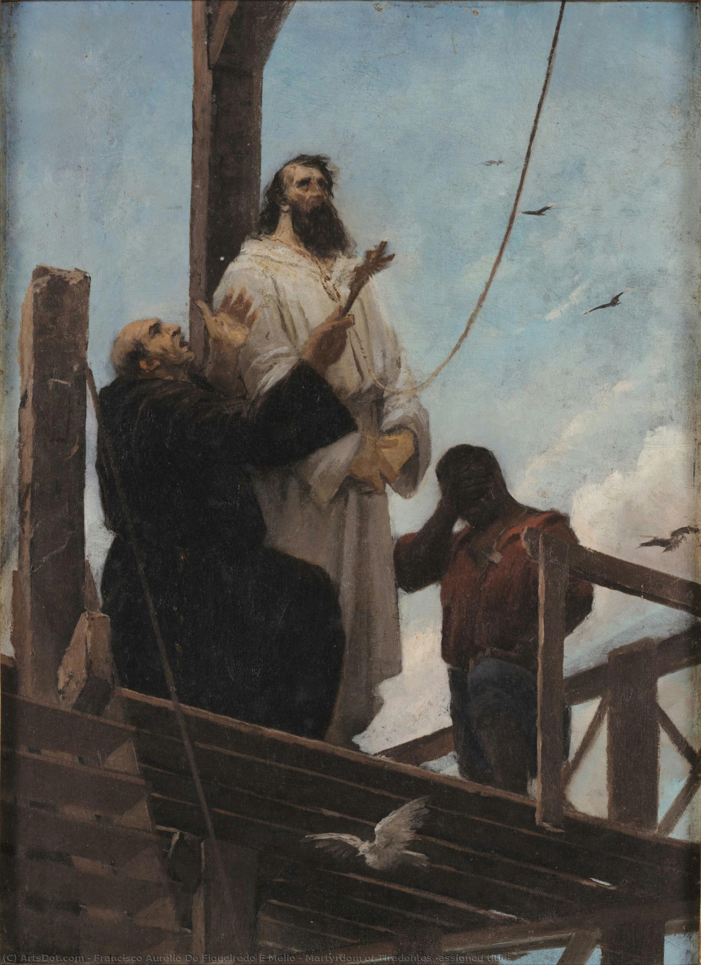 Poprava Tiradentesa — Francisco Aurélio De Figueiredo E Mello