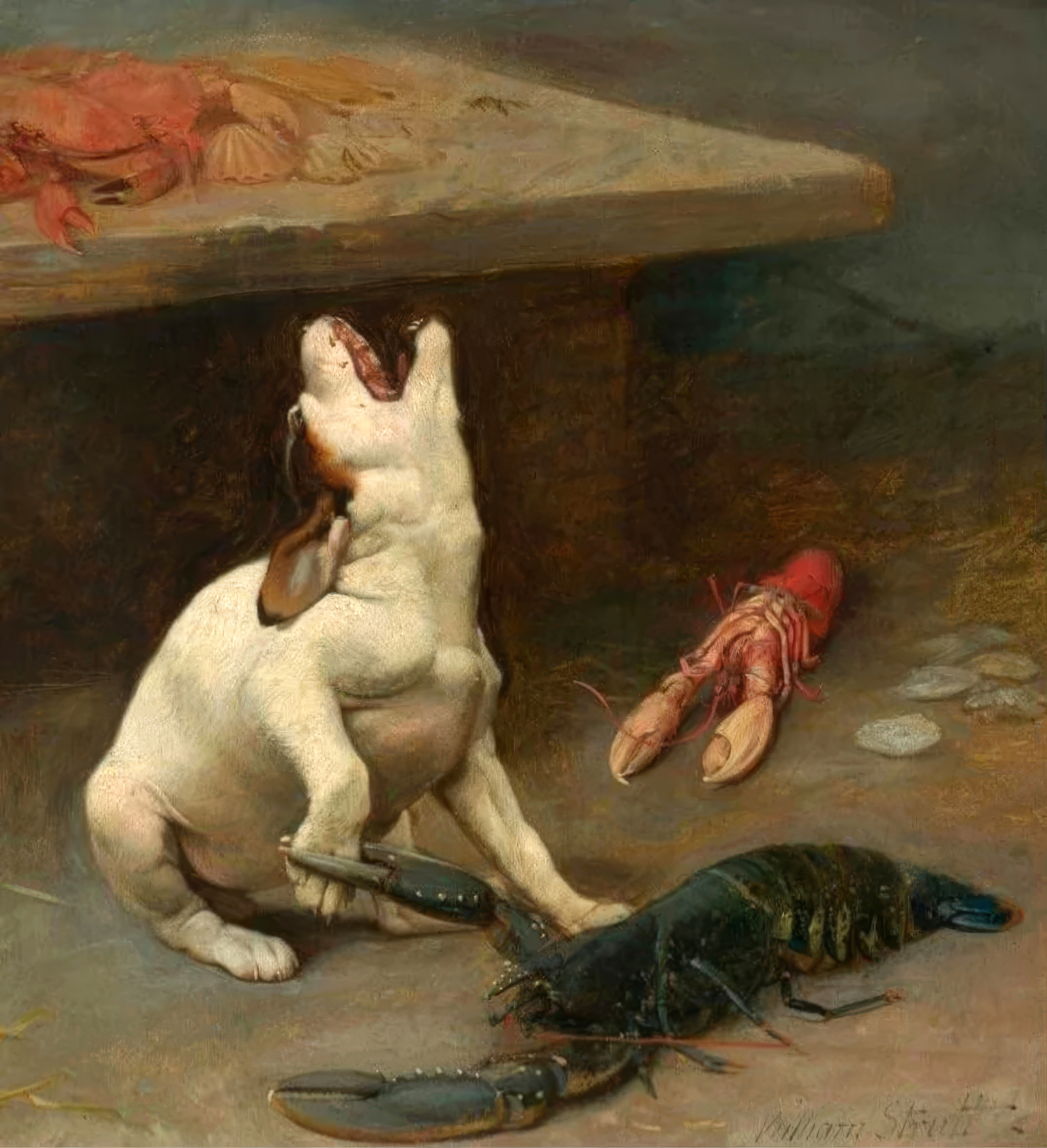 A Warm Response — William Strutt