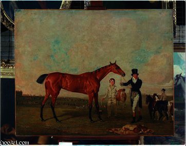 Shoveller Held By Her Trainer Will Chifney, — Benjamin Marshall