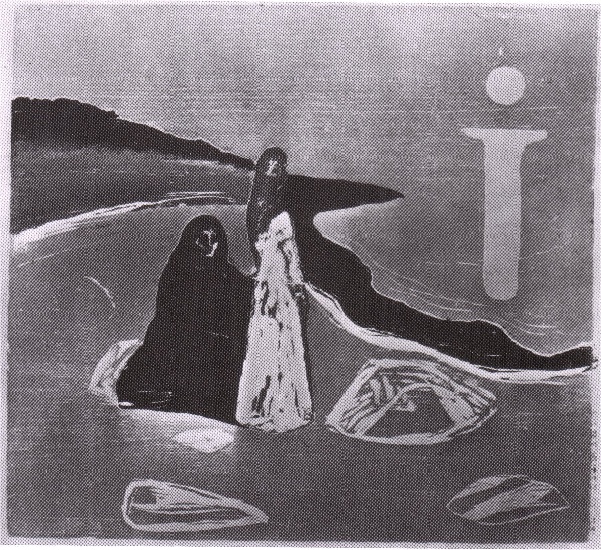 La Femme Sur La Plage — Edvard Munch