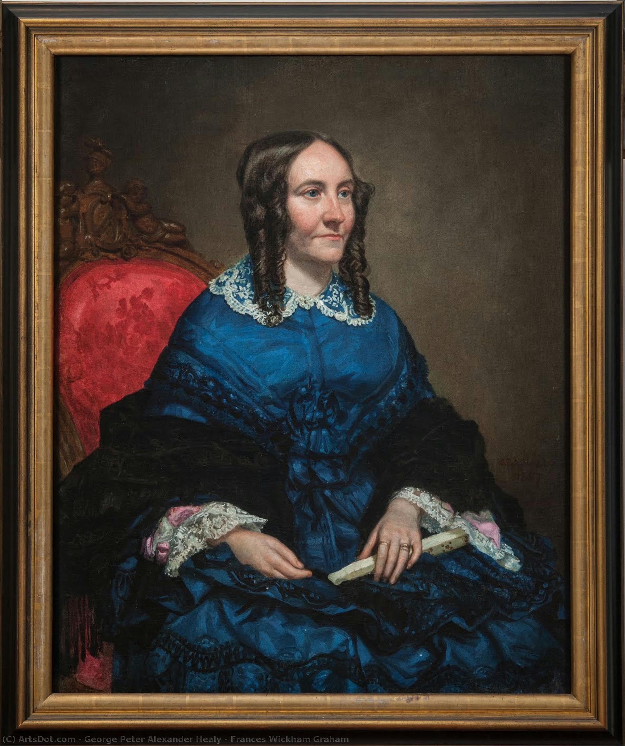 Frances Wickham Graham — George Peter Alexander Healy