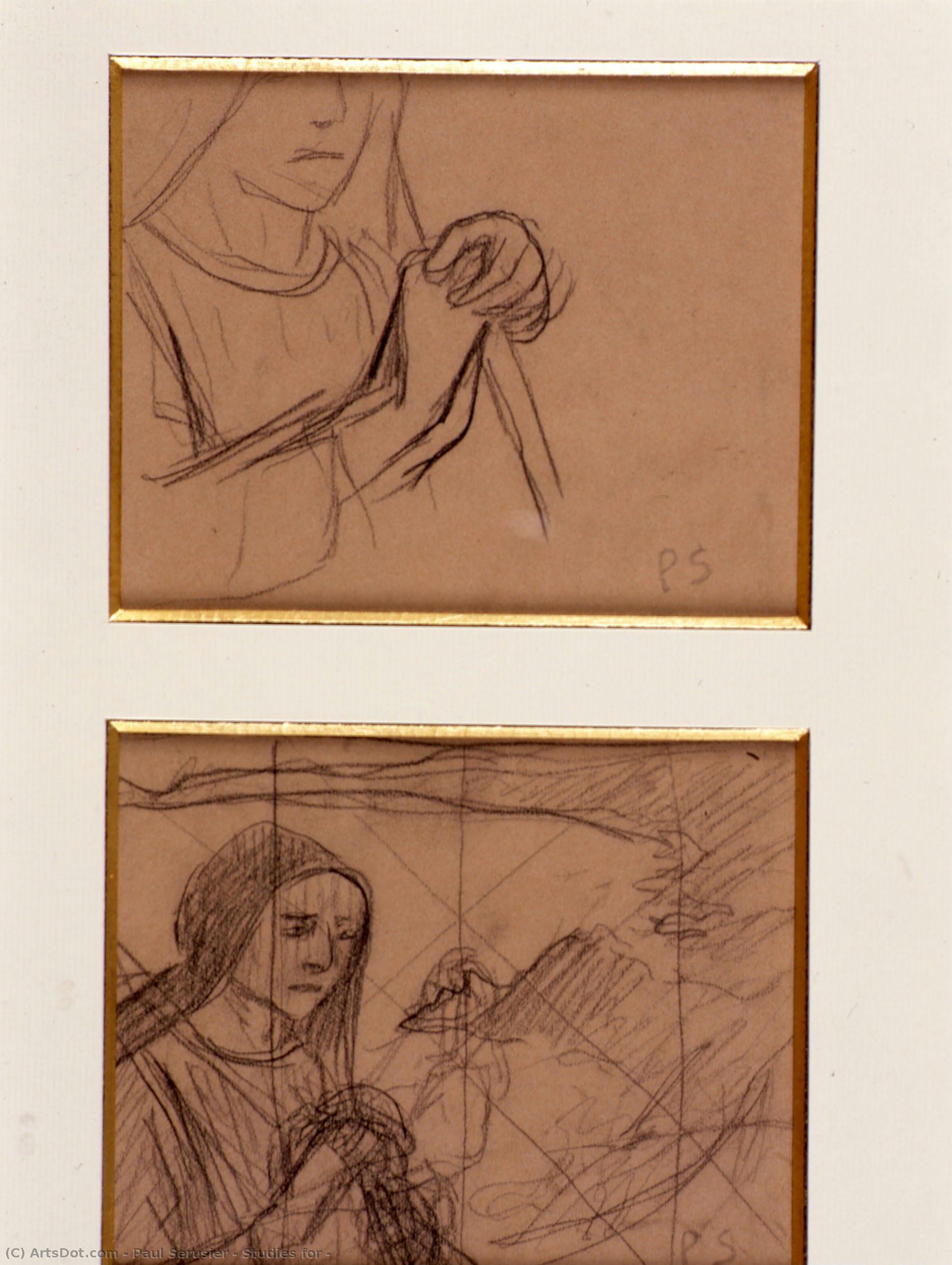Studii Pentru — Paul Sérusier