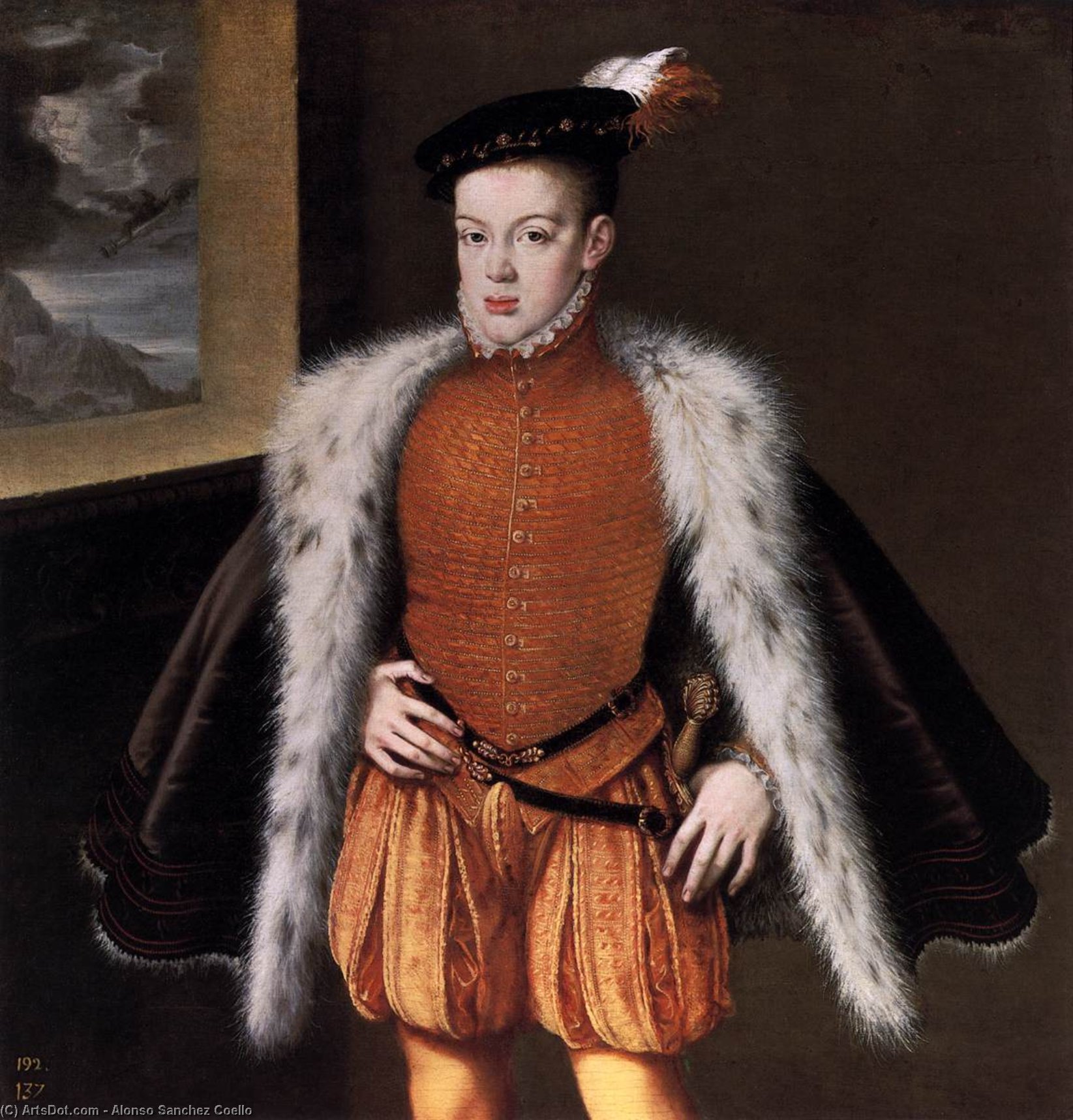 Prins Carlos Av Østerrike — Alonso Sánchez Coello