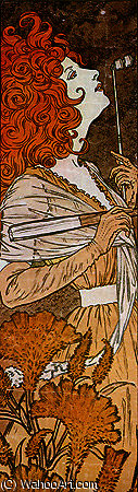 Poster Outline — Eugène Samuel Grasset