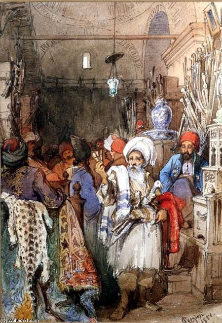Vendors In The Covered Bazaar — Amadeo Preziosi