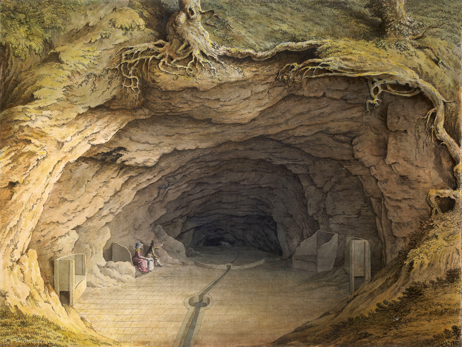 Mother Ludlene's Hole — Samuel Hieronymous Grimm