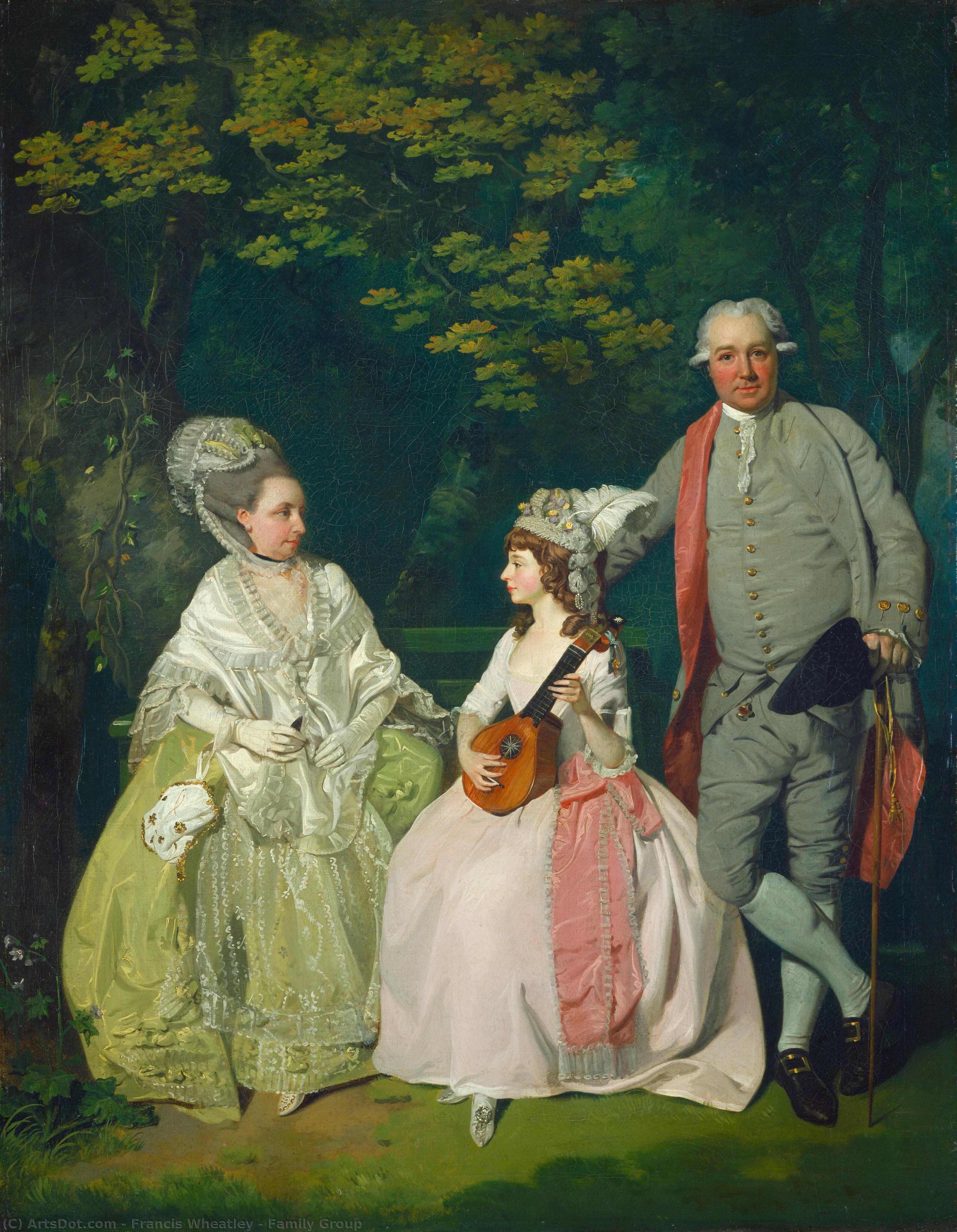 Family Group — Francesco Wheatley