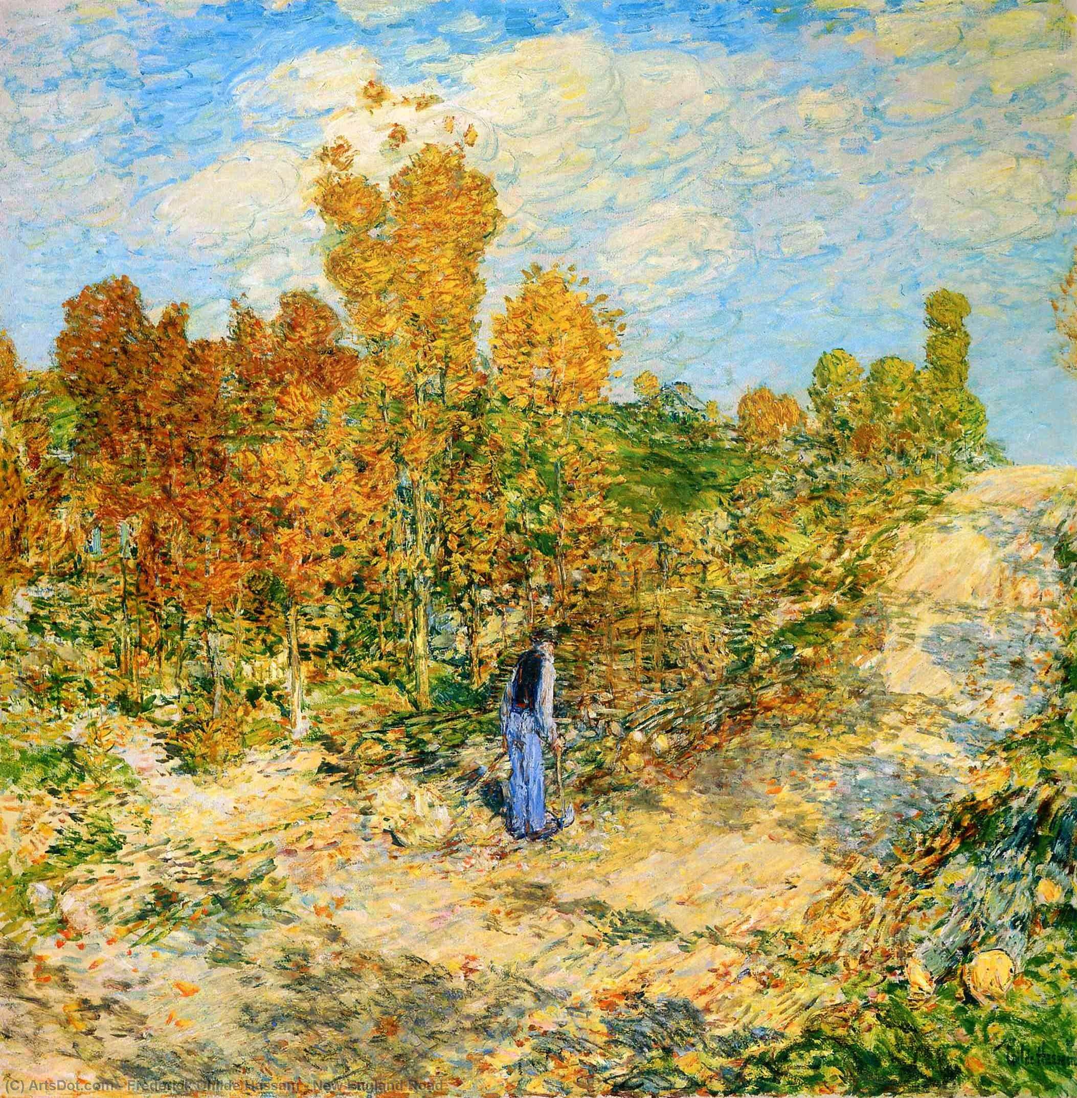 Route De Nouvelle-angleterre — Frederick Childe Hassam