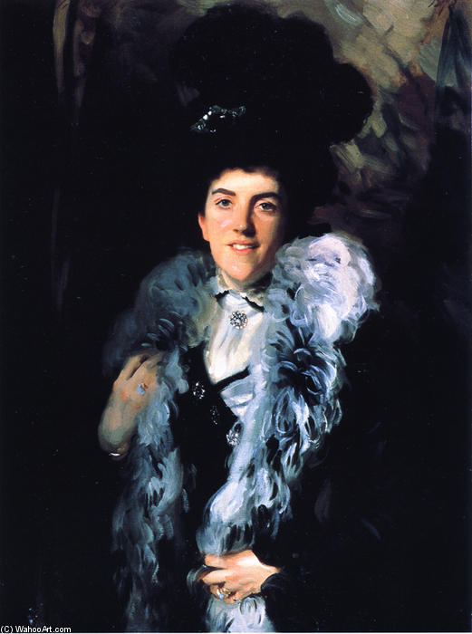 Frau John William Crombie (minna Watson) — John Singer Sargent