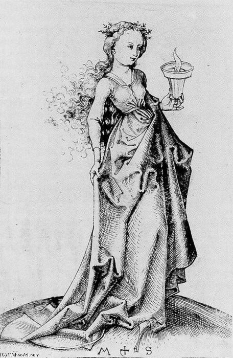 The Second Wise Virgin — Martin Schongauer