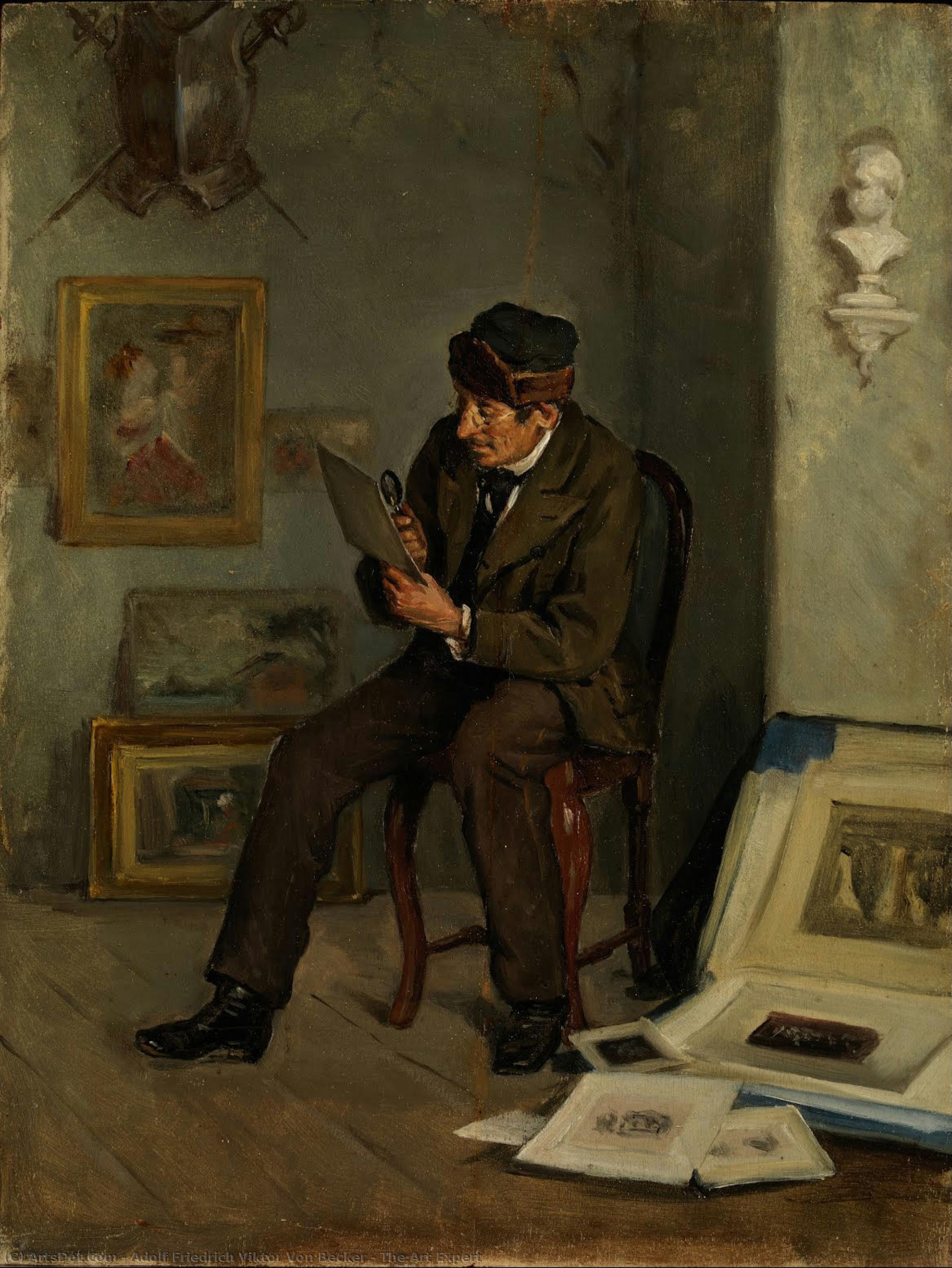 The Art Expert — Adolf Friedrich Viktor Von Becker