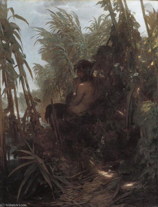 Pan Im Schilf — Arnold Böcklin