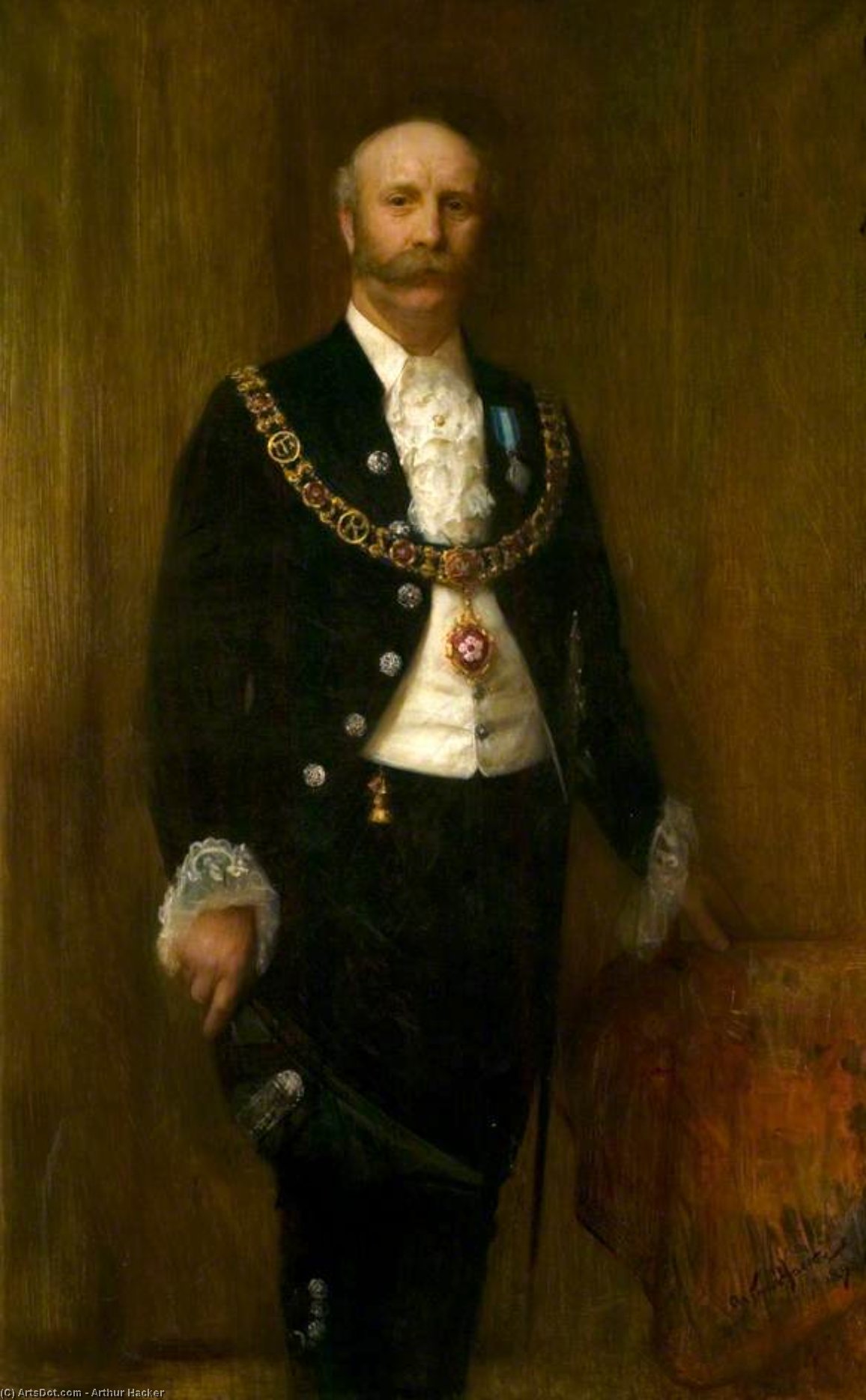 Sir Herbert Marshall, Mayor Of Leicester — Arthur Hacker