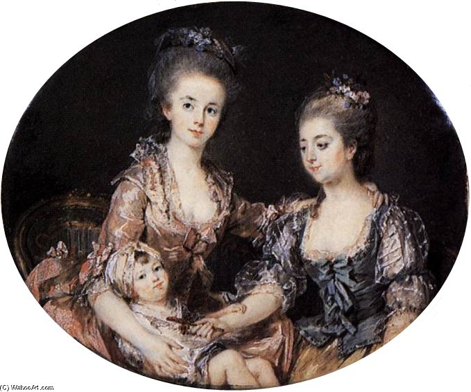 The Painter's Family — Peter Adolf Hall