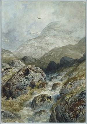 Fishing In The Mountains — Paul Gustave Doré