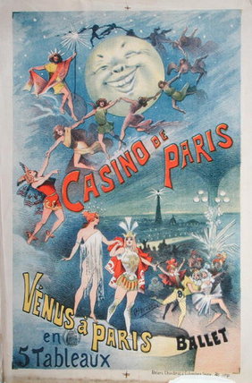 Poster Advertising The Revue — Alfred Choubrac