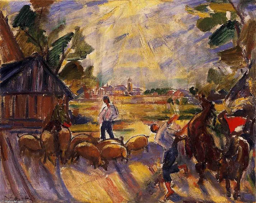 Rustic Landscape — Ödön Márffy