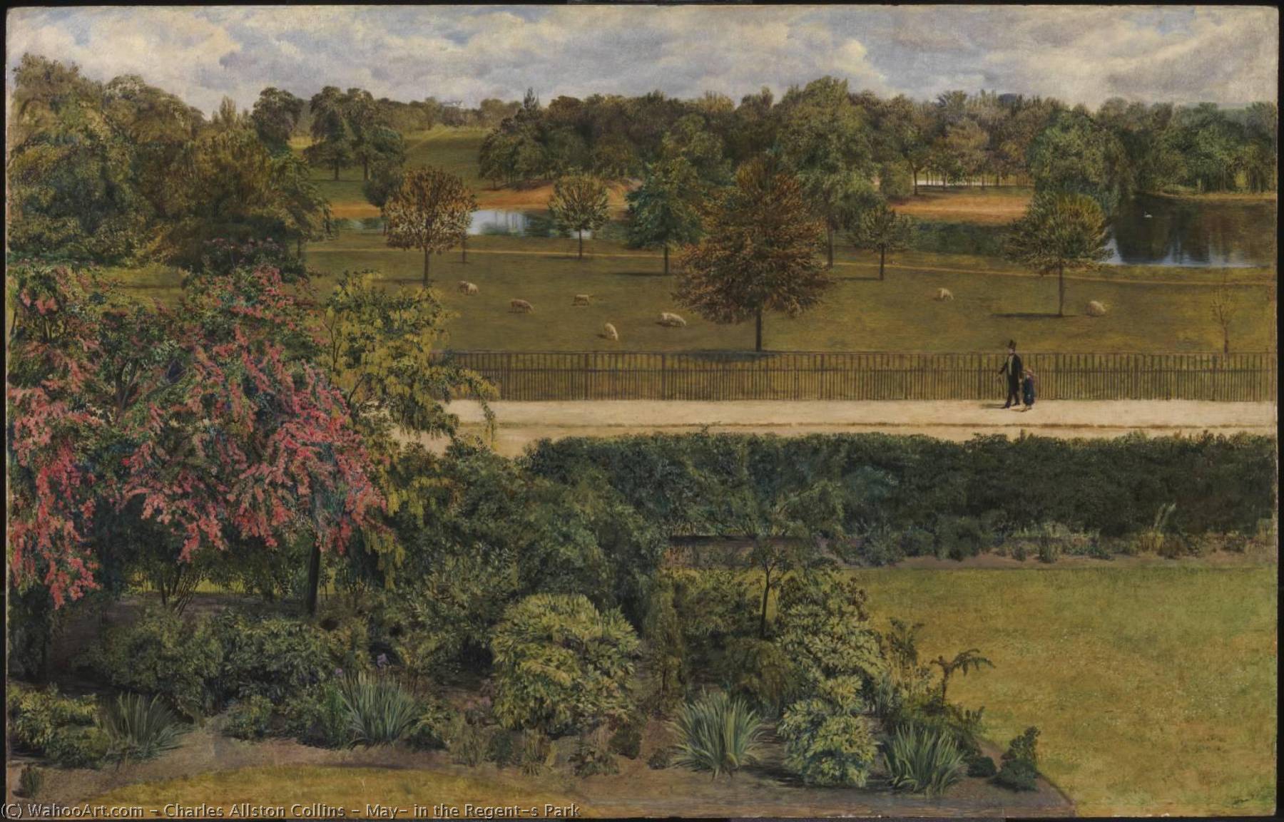 May, In The Regent's Park — Charles Collins