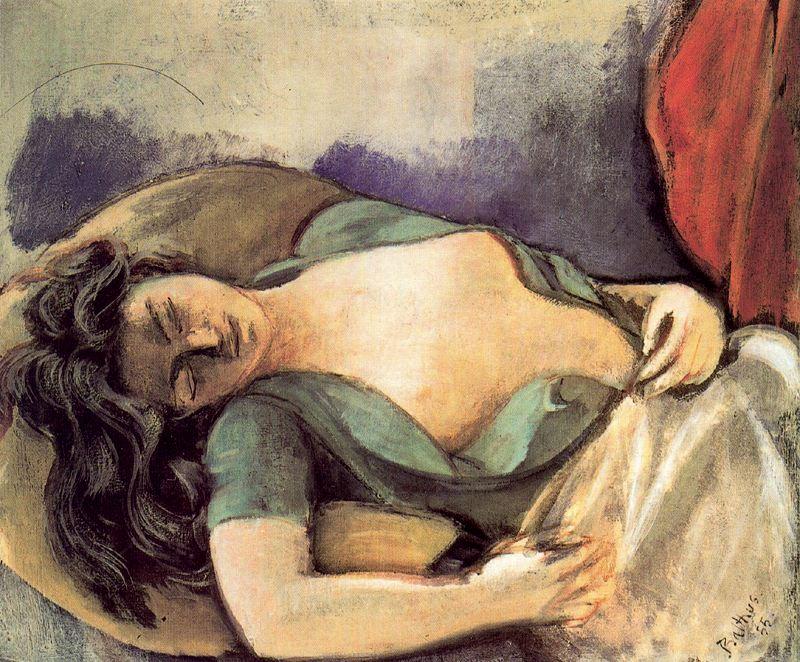 Study For The Dream I — Balthus