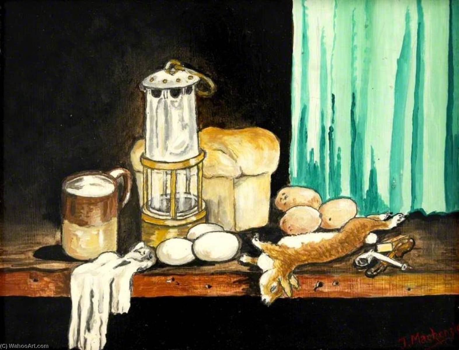 Miner's Still Life — James Mackenzie