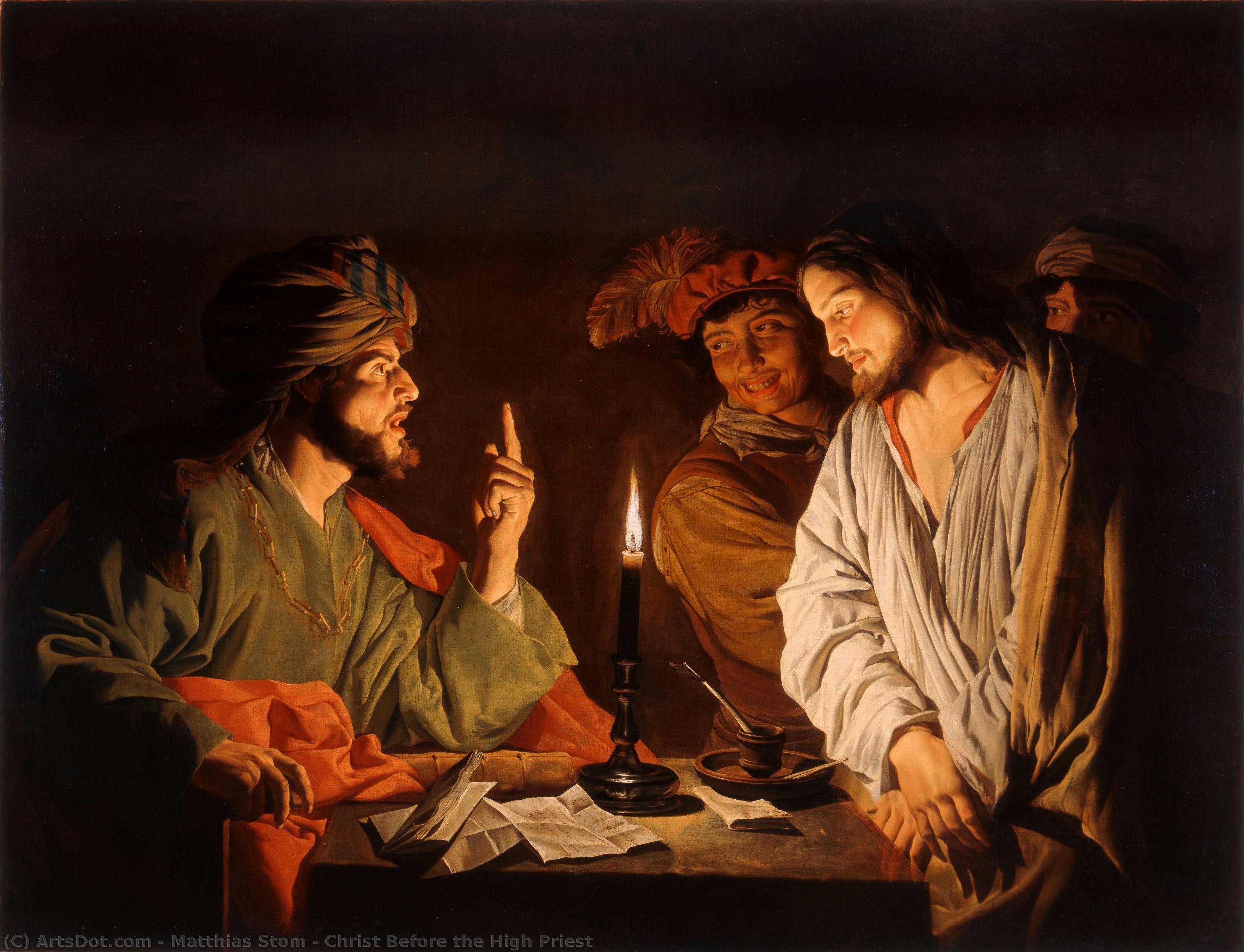 Christ Before The High Priest — Маттиас Штом