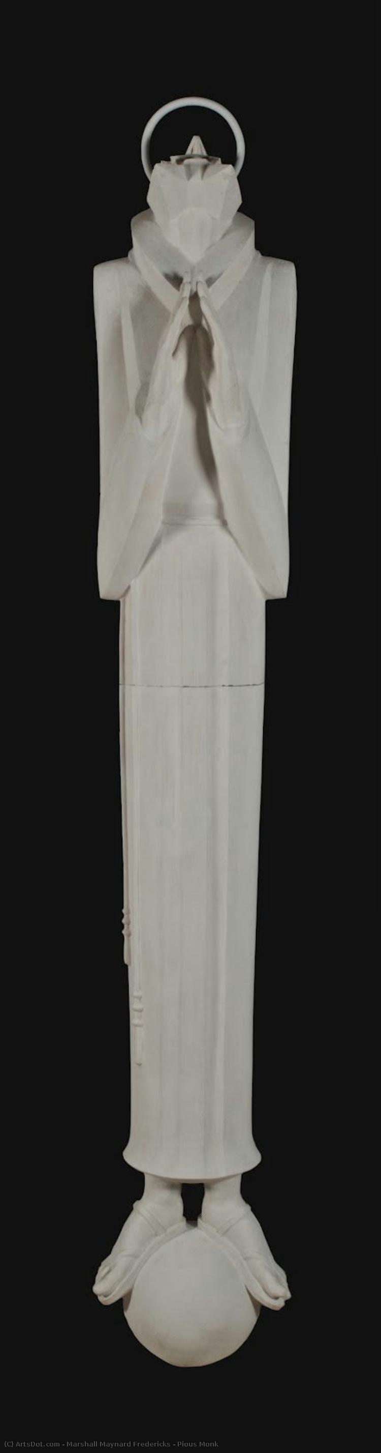 Pious Monk — Marshall Maynard Fredericks