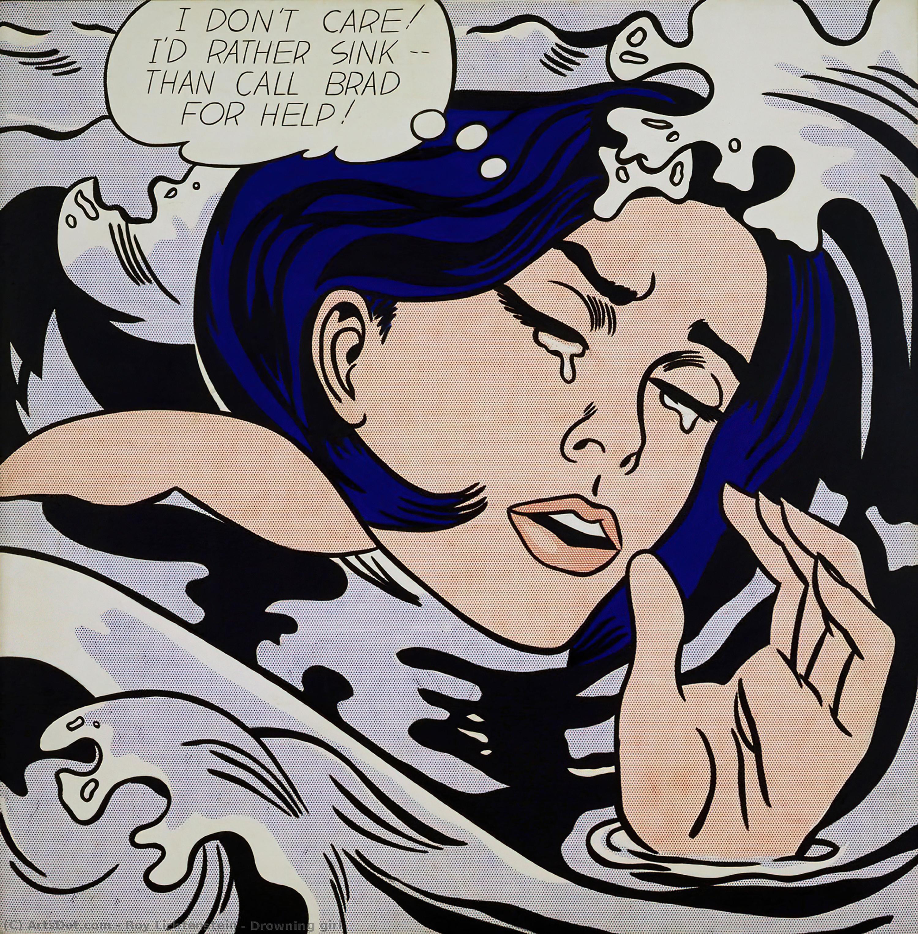 Ragazza Affogata — Roy Lichtenstein