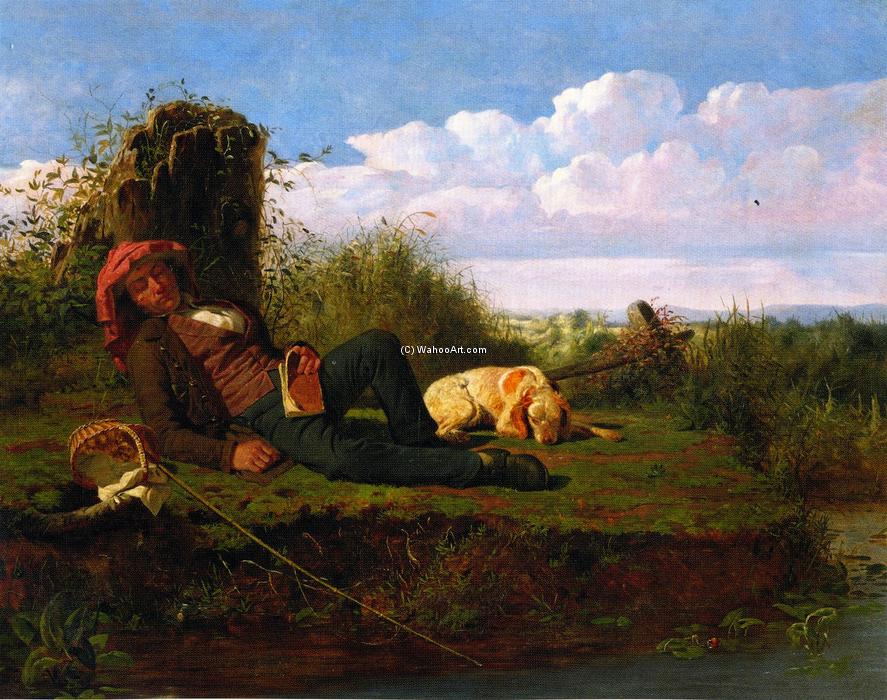 The Lazy Fisherman — William Tylee Ranney