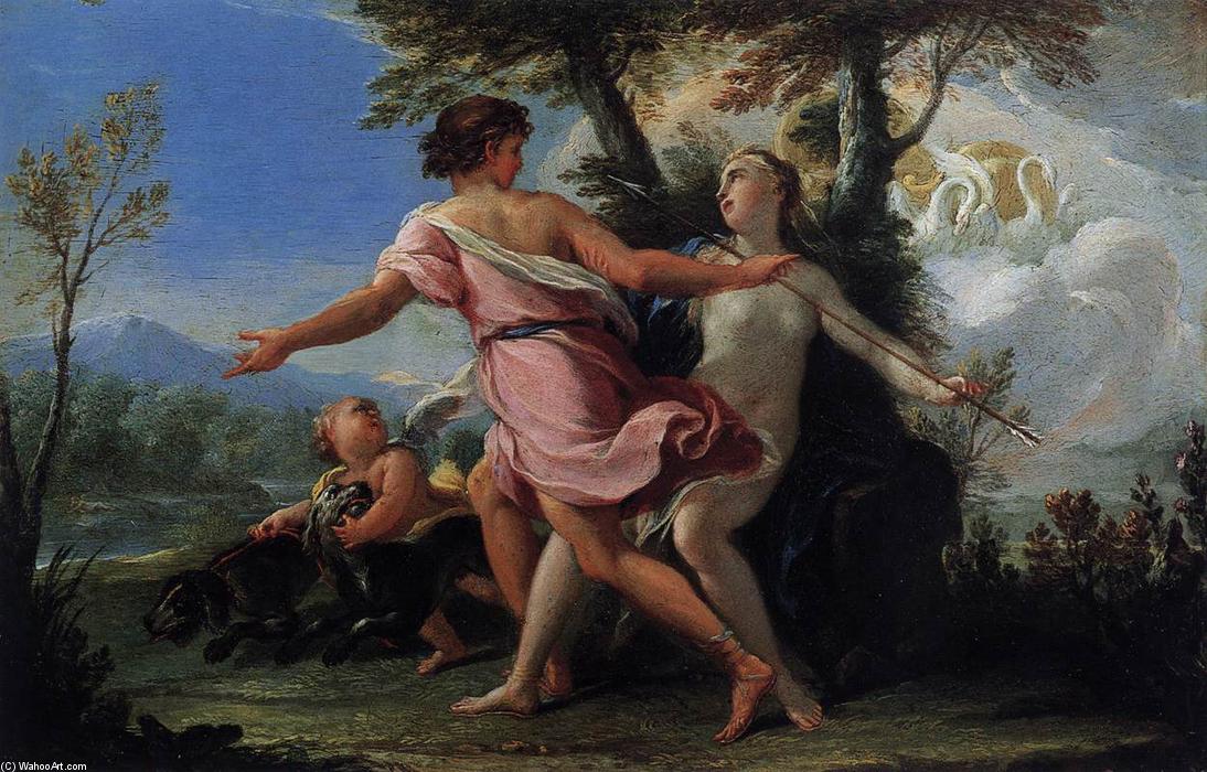Venus And Adonis — Filippo Lauri