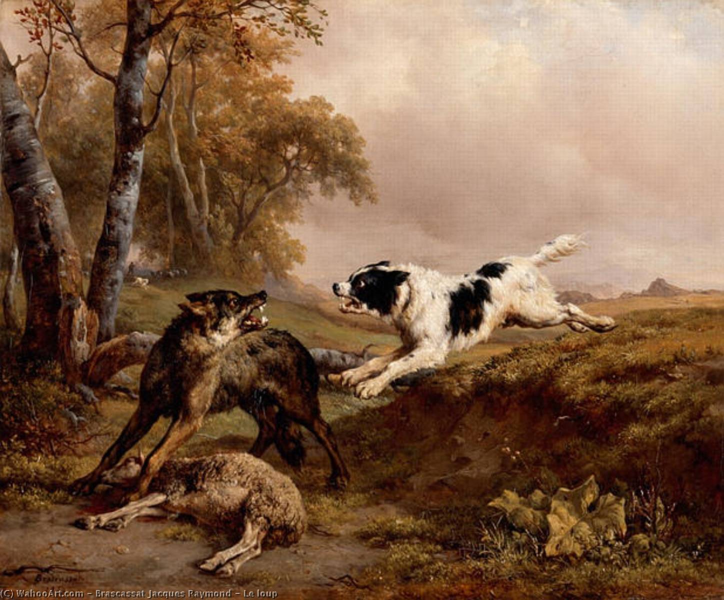 Le Loup — Jacques Raymond Brascassat