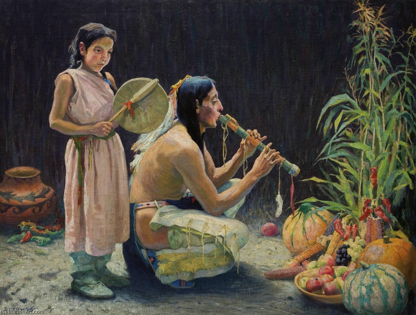 The Harvest Song — Eanger Irving Couse