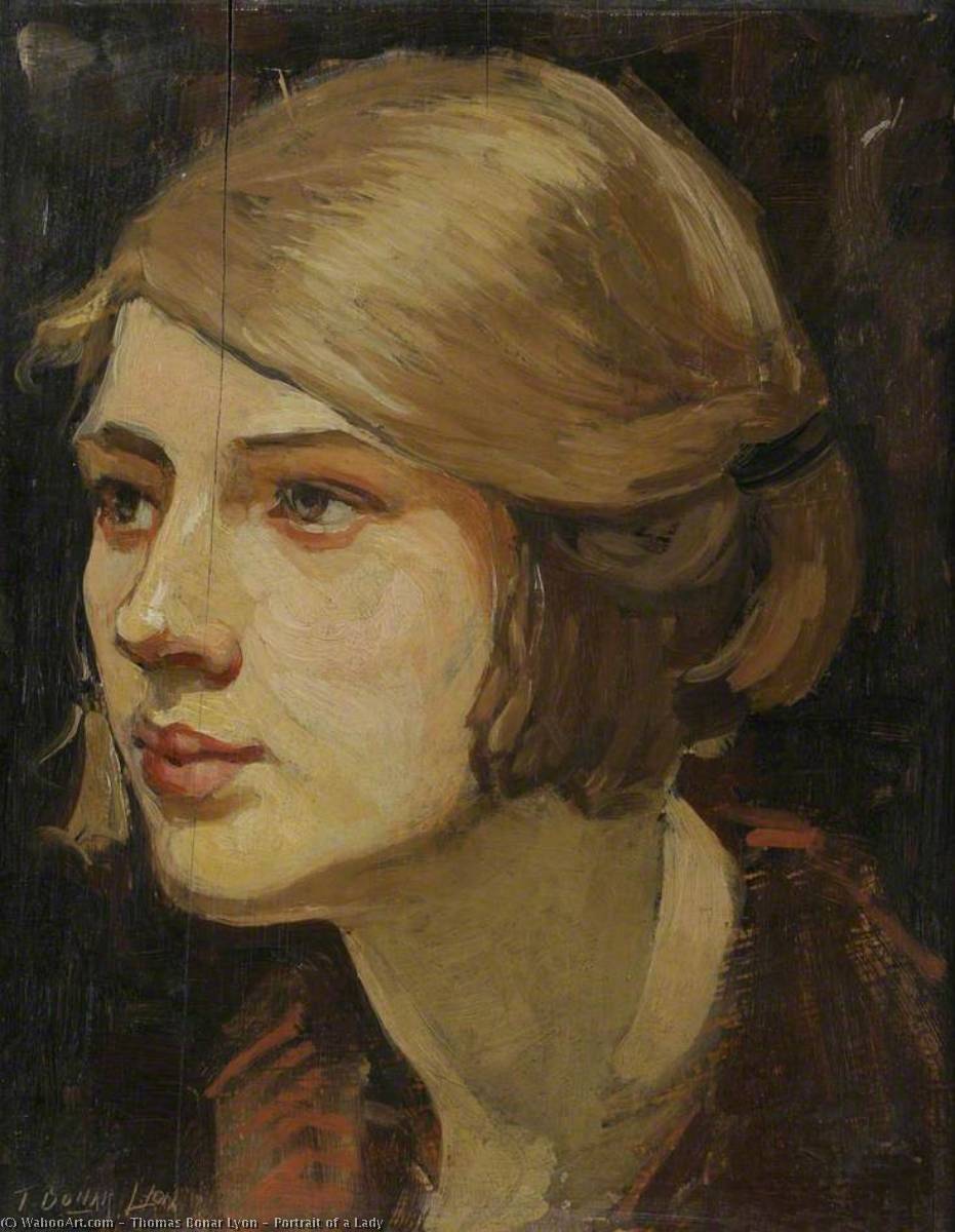 Portrait Of A Lady — Thomas Bonar Lyon