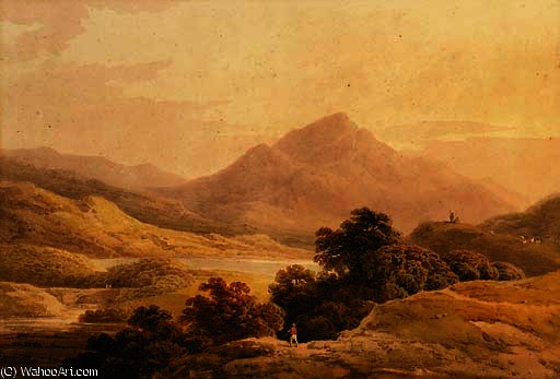 Glan Finlass And Ben Venue — Francis Nicholson