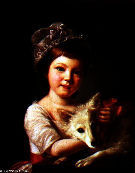 Young Girl With A Dog — ナサニエル・ホーン
