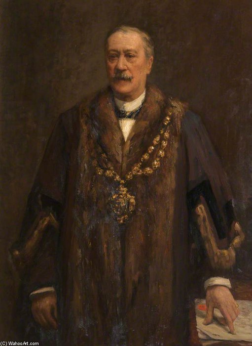 James Yates, Mayor Of Oldham — فريدريك ويليام جاكسون