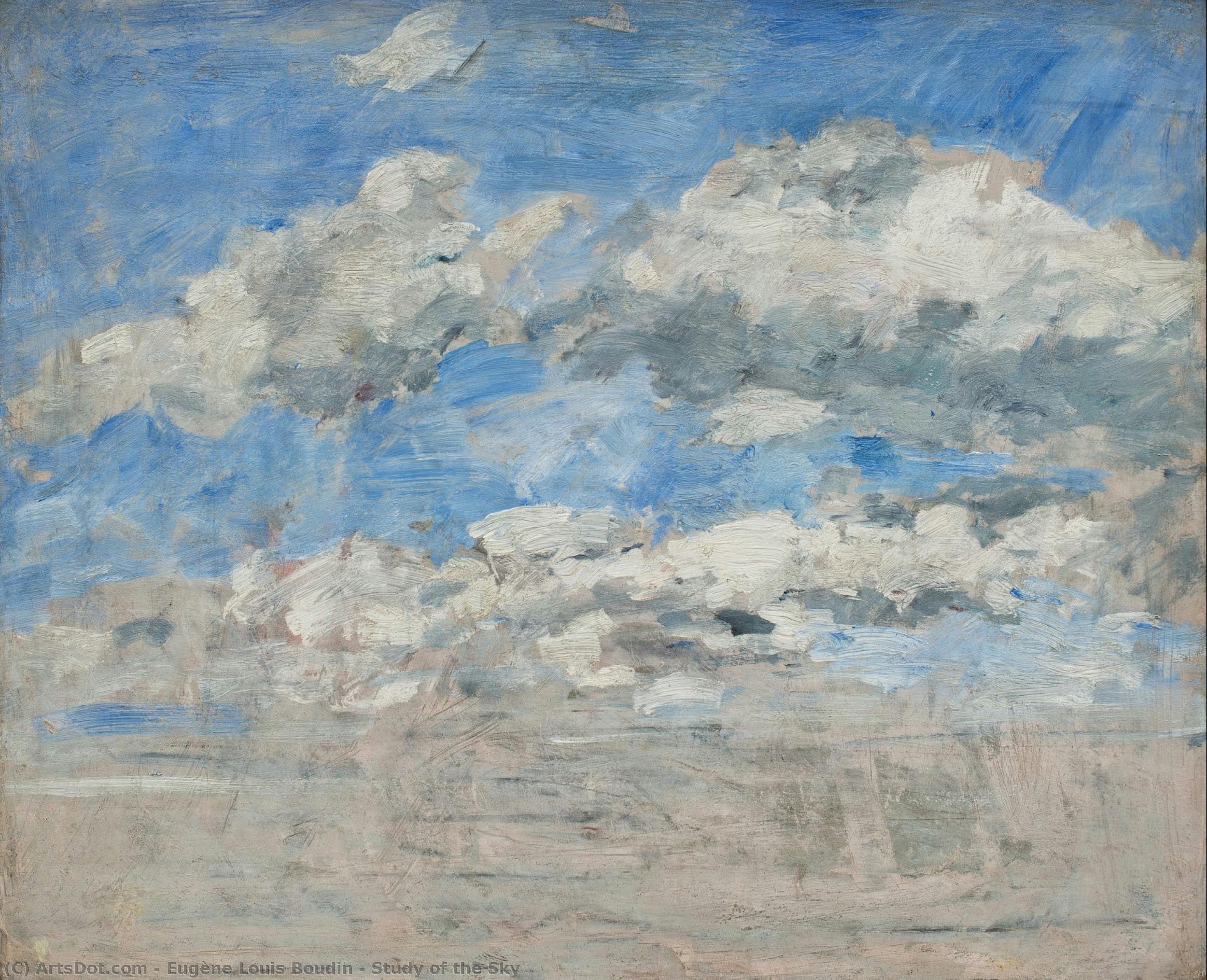 Studio Del Cielo — Eugène Louis Boudin