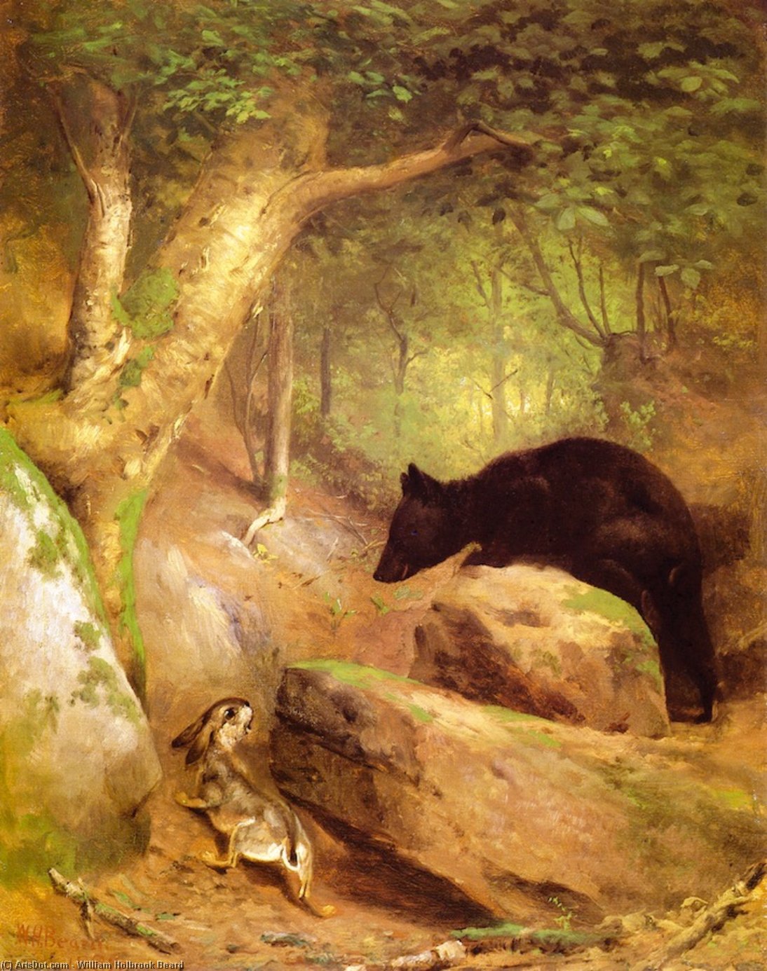 The Disputed Way — William Holbrook Beard