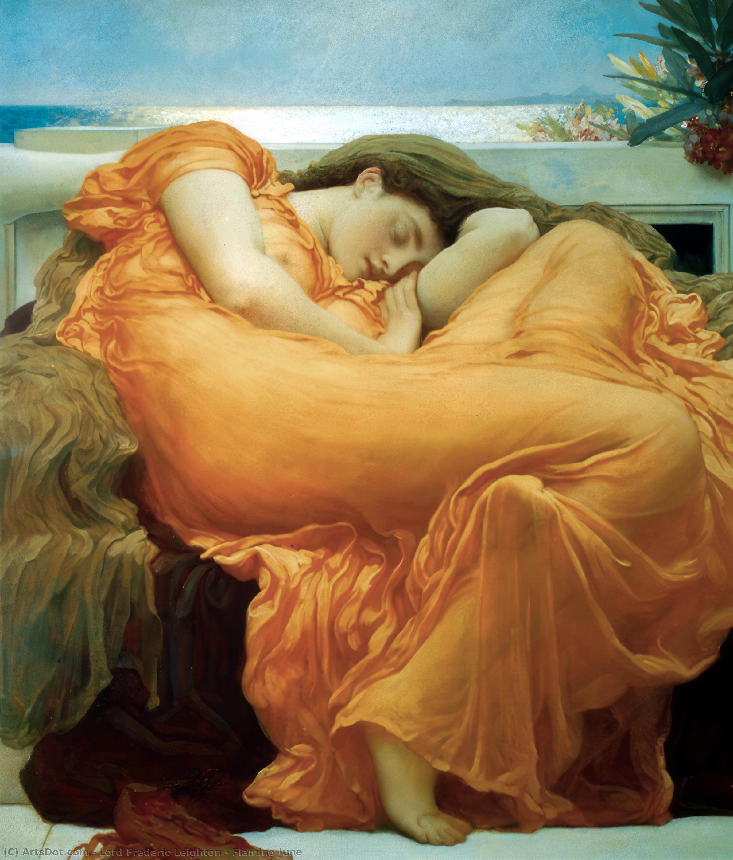 Flaming June — Frederik Leighton