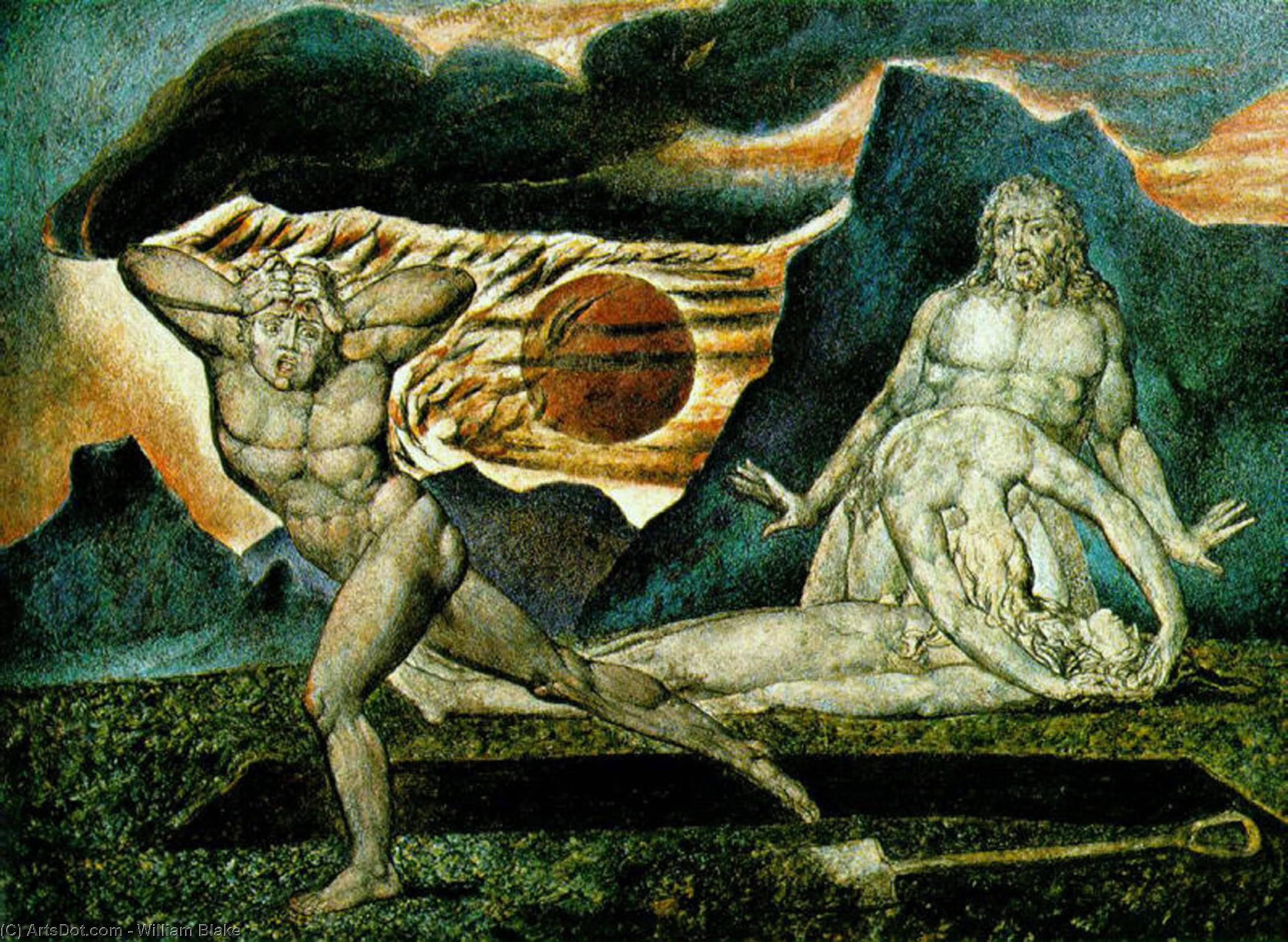 Abeli Keha Aadama Ja Eeva Poolt Leitud — William Blake