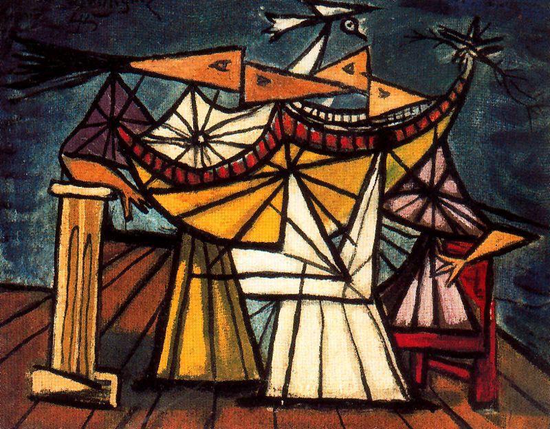 Composition 1 — Oscar Dominguez