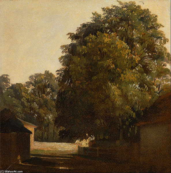 Landscape With Chestnut Tree — Peter De Wint