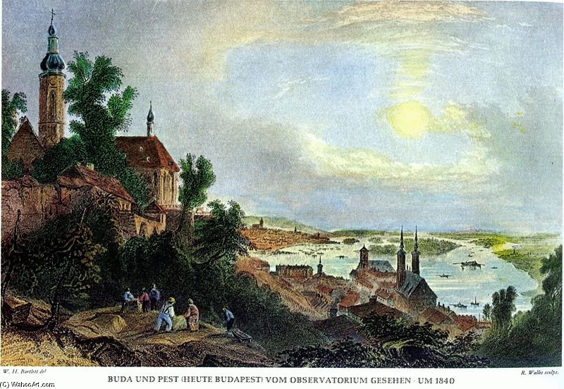 Budapest — William Henry Bartlett
