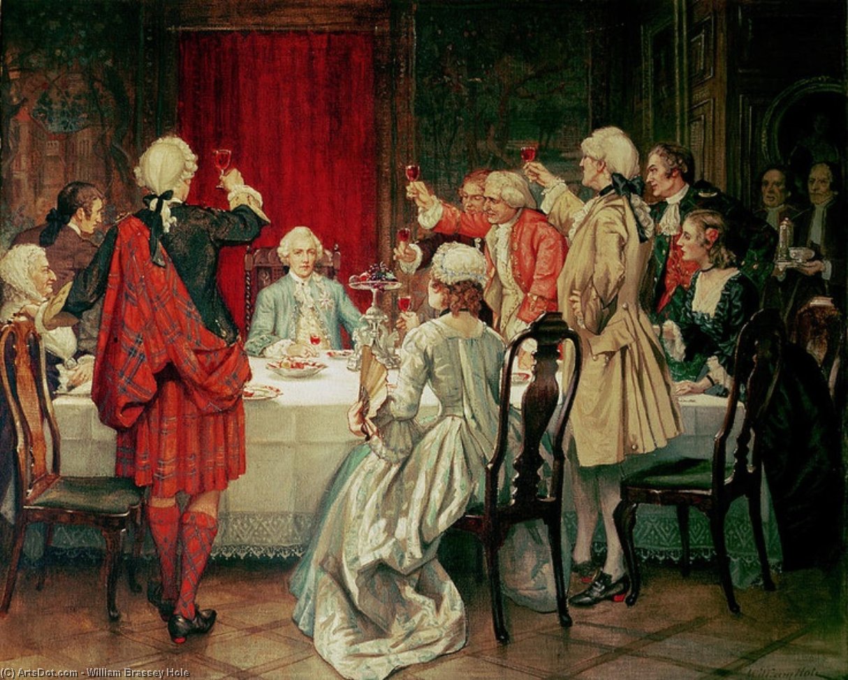 Prince Charles Edward Stuart In Edinburgh — William Brassey Hole