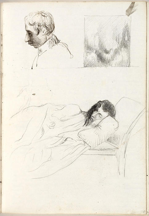 Study, Two Figure — Thomas Cole