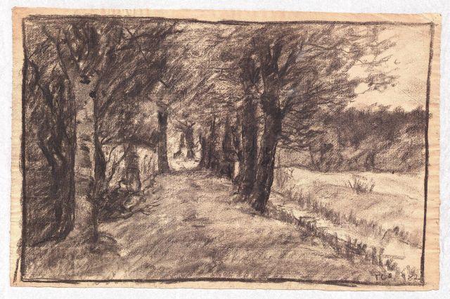 Lane Through The Woods — Theodore Clement Steele