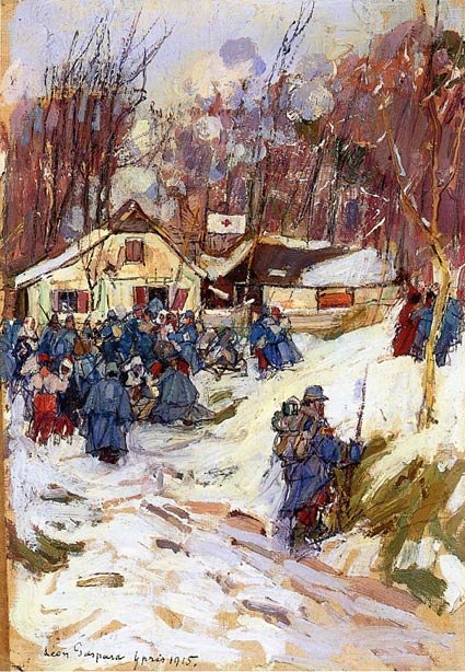 Red Cross Station — Leon Shulman Gaspard