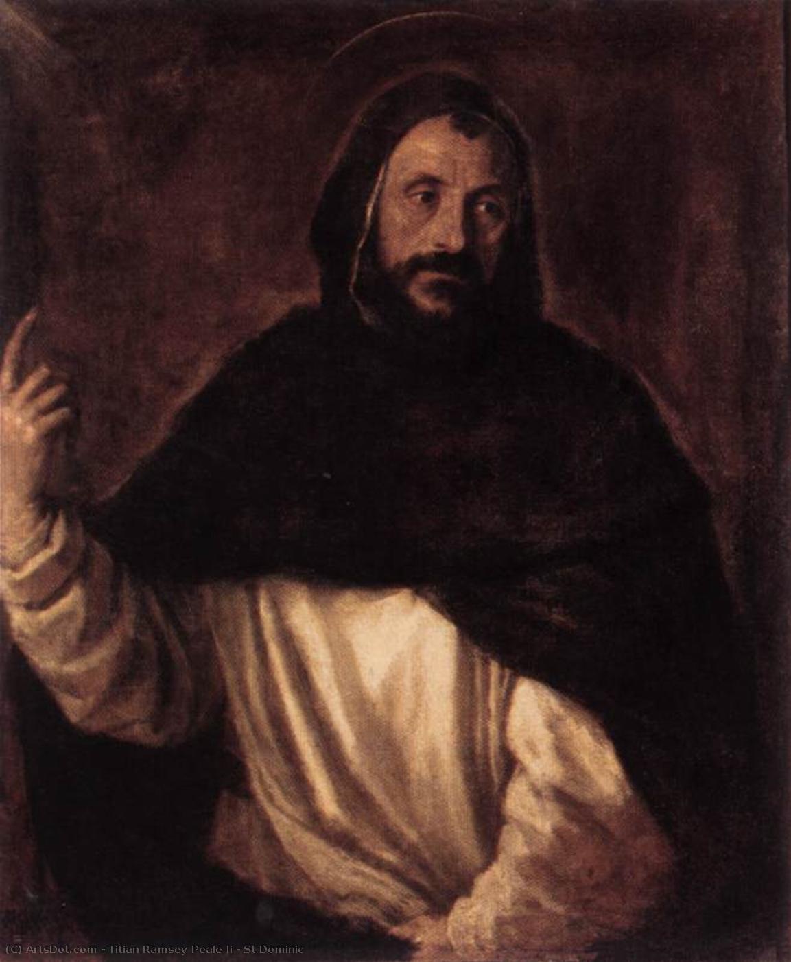 St Dominic — Titian Ramsay Peale Ii