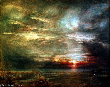 Venice From The Hebrew Cemetery — Albert Goodwin