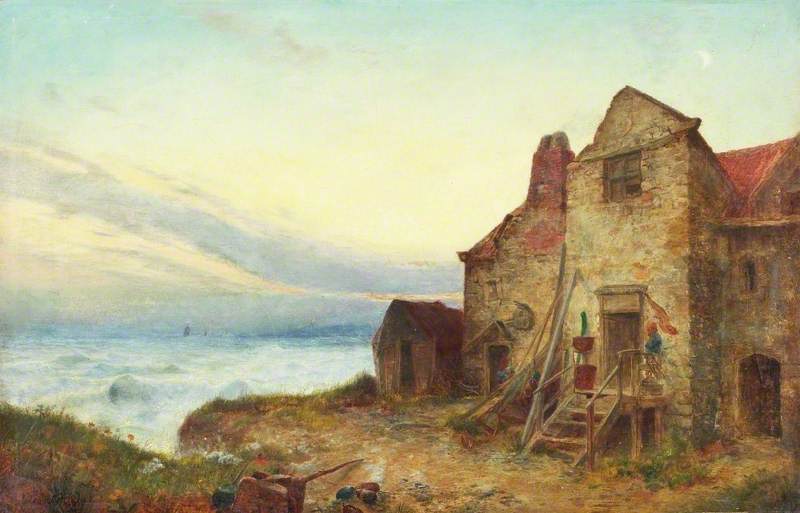 Sunset Shadows — Charles Napier Hemy